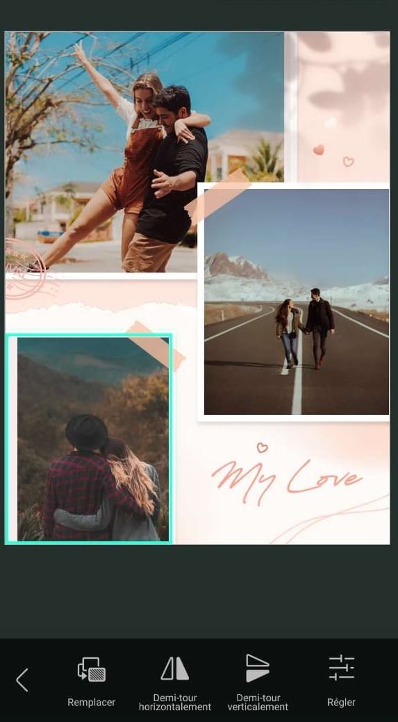 Idée de montage photo pour la Saint-Valentin