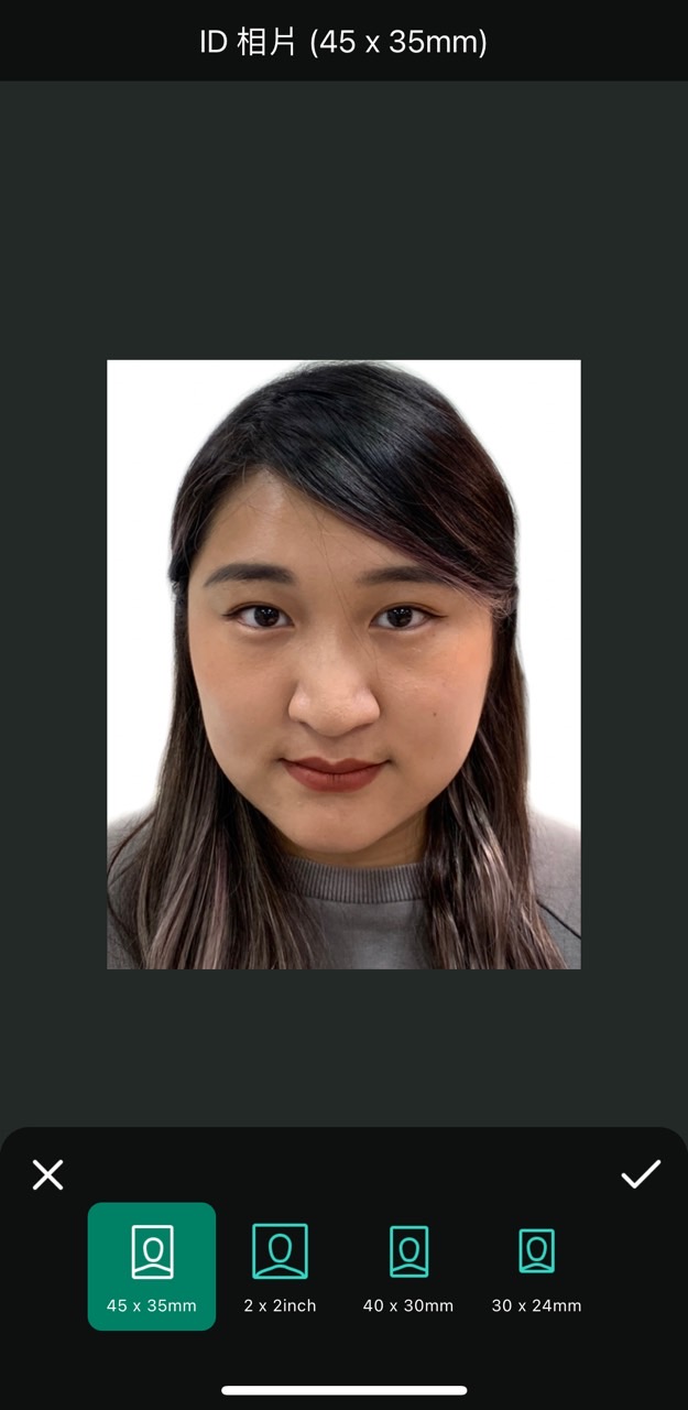 自己拍大頭照及護照照片