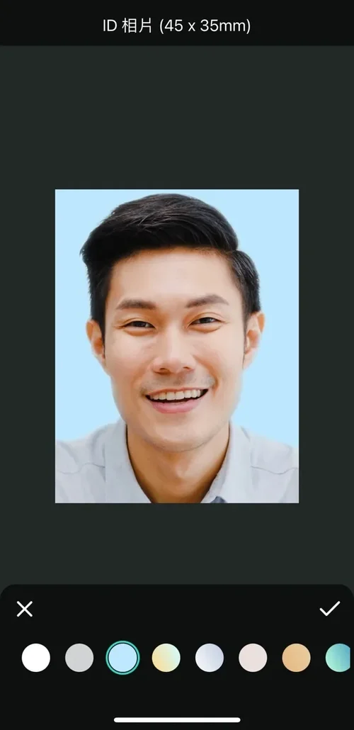 自己拍證件照