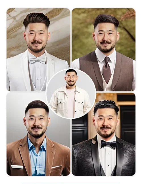 自拍證件照：證件照衣服生成