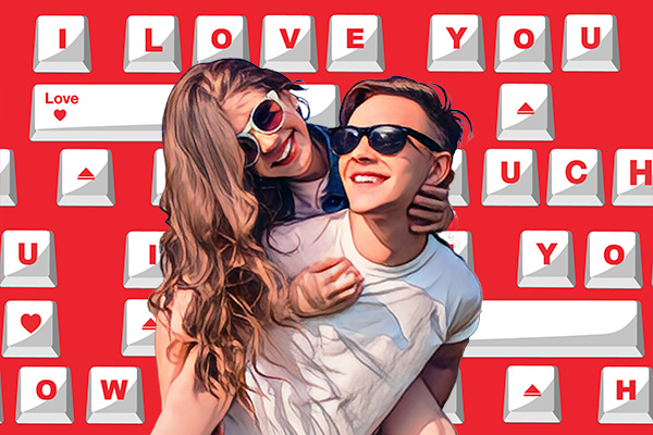 PhotoDirector App - Cartoonify Your Valentine