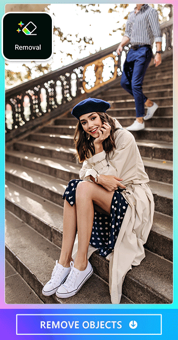 PhotoDirector — Remove Objects To Highlight Yourself