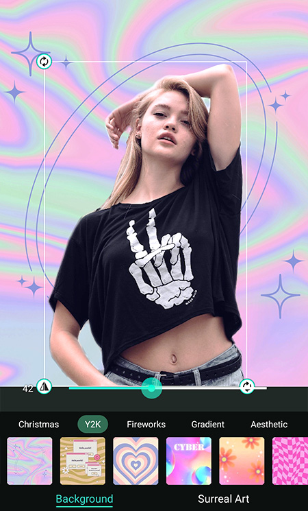 PhotoDirector Mobile - Background Art