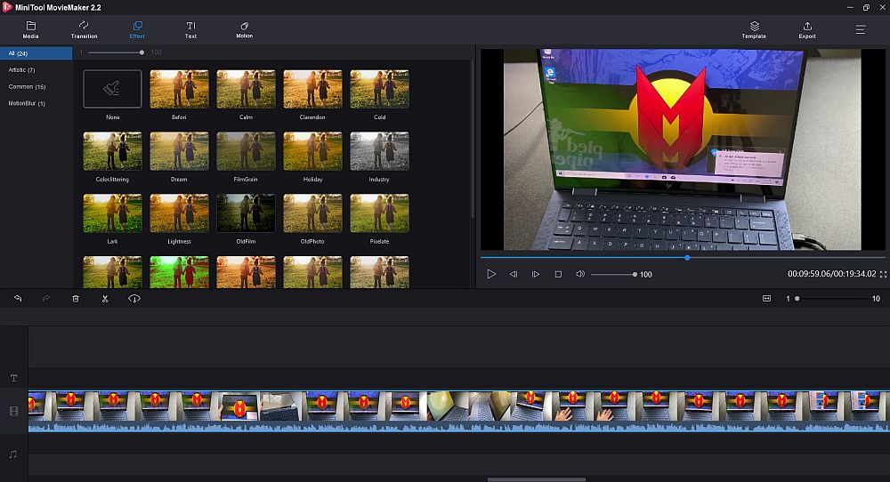 Minitool Movie Maker