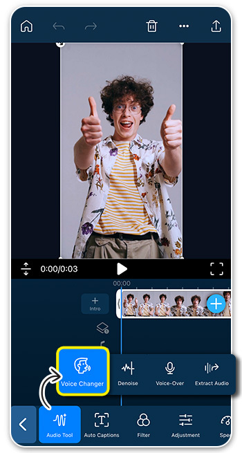 PowerDirector - La migliore app di editing video con cambia-voce