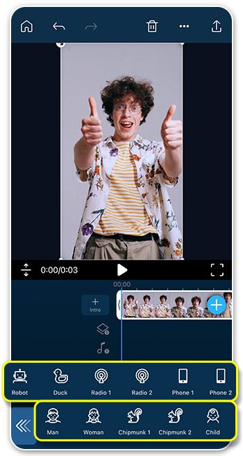 PowerDirector - La migliore app di editing video con cambia-voce
