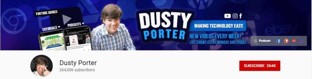 YouTube Kanal Beispiel
