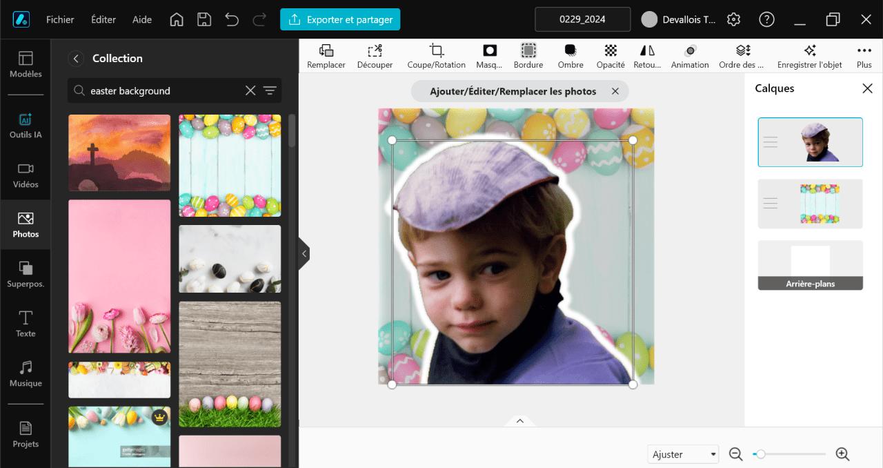 Carte de Paques | Promeo logiciel