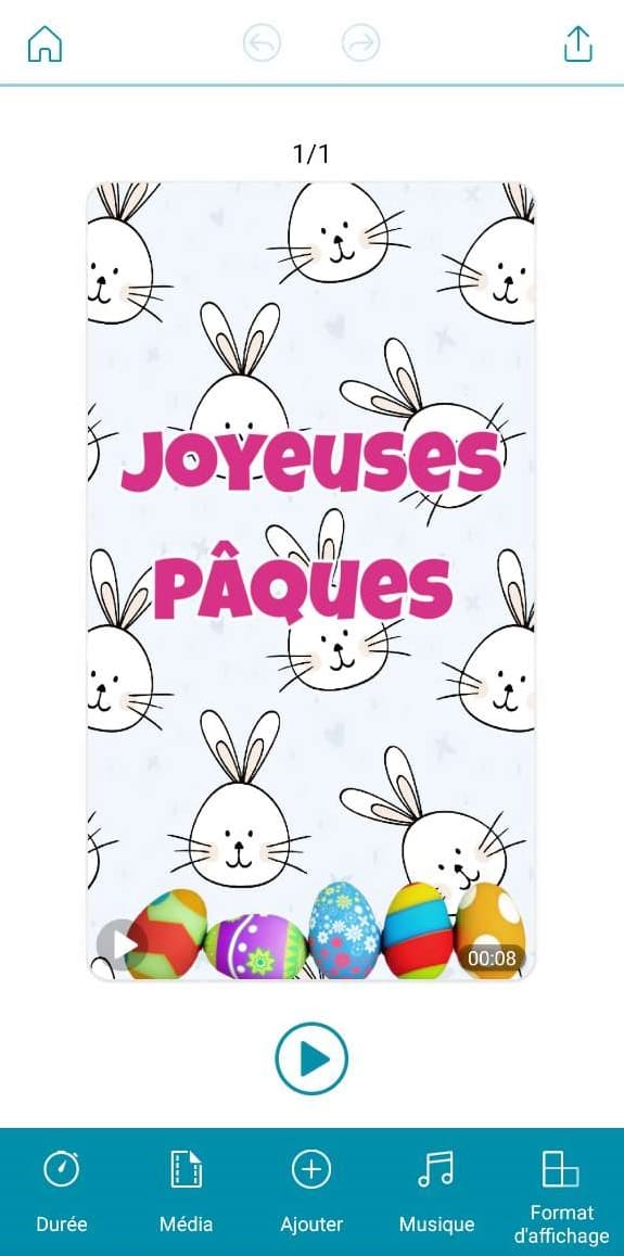 Carte de Paques | Promeo App