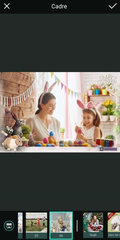 Créer une image de Pâques - Etape 2