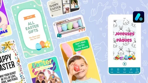 Affiches de Pâques gratuites: meilleurs modèles et apps 2025