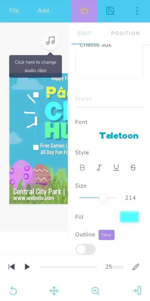 postermywall tutoriel creation affiche