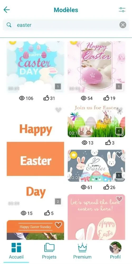 comment creer une carte de Pâques