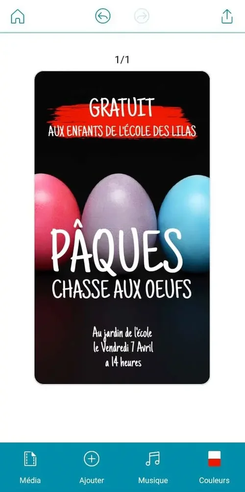 comment creer une carte de Pâques