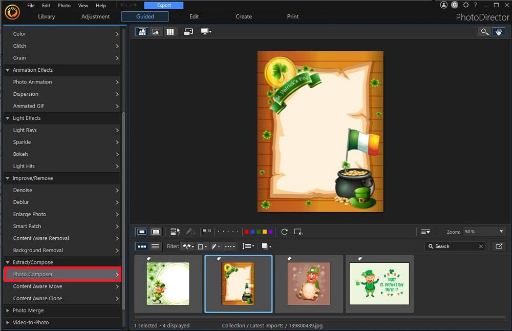 PHD - St. Patrick's Day Edit - Photo Composer