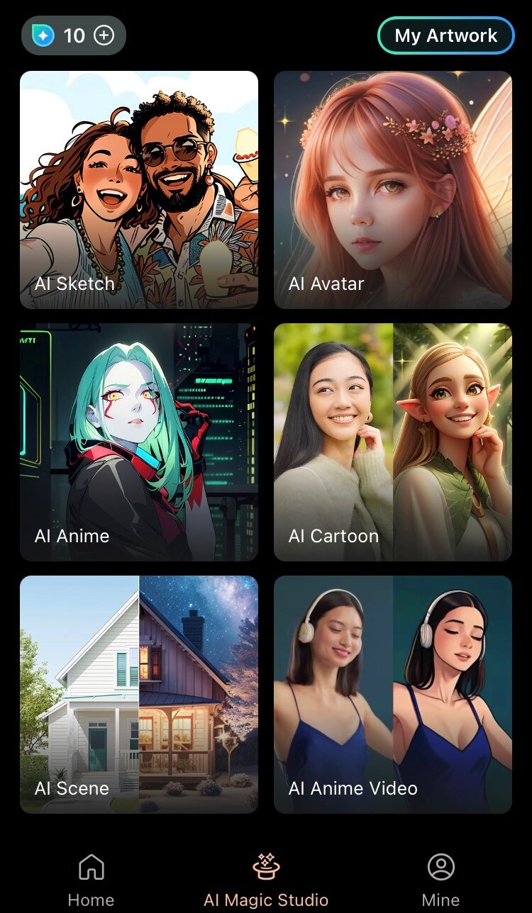 Cartoonize Photos with PhotoDirector App