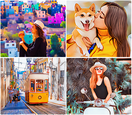 PhotoDirector App - Cartoonize Photo