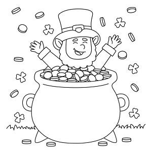 St. Patrick's Day Coloring Pages