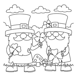St. Patrick's Day Coloring Pages