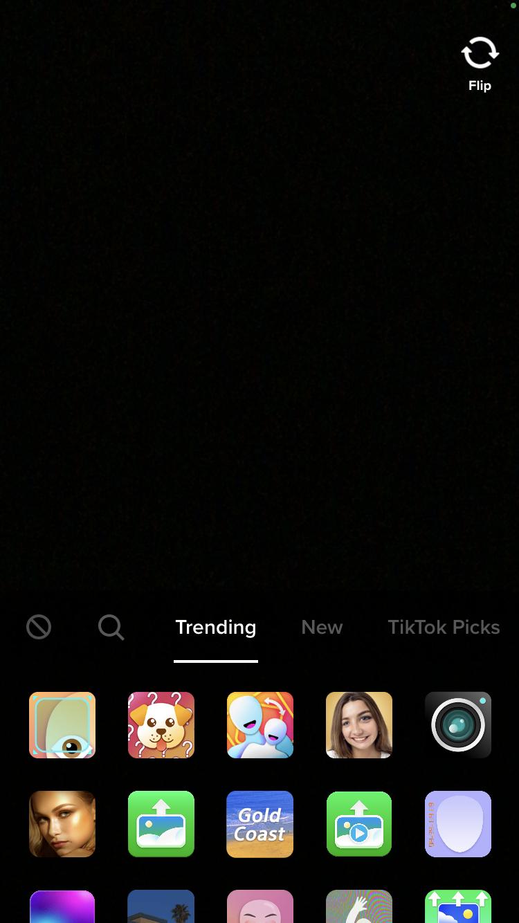 TikTok - Add Effects