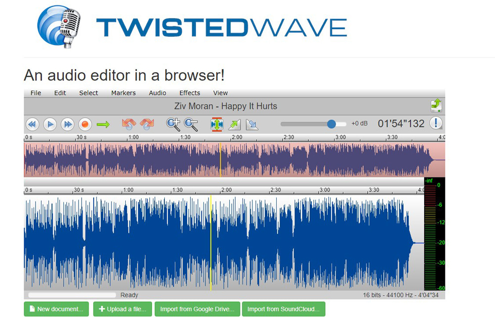 Twisted Wave Oberfläche