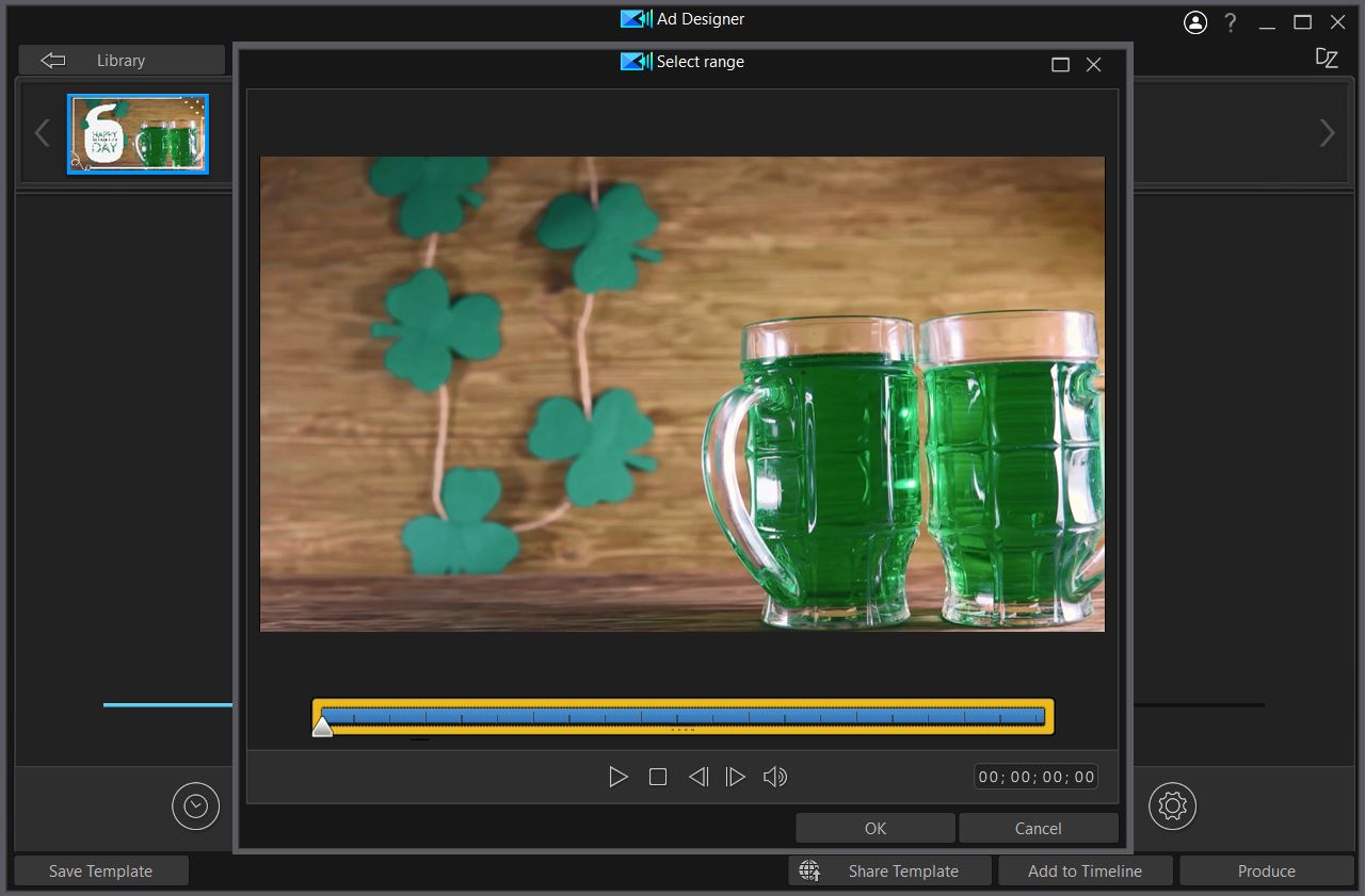 PowerDirector - Trim Template