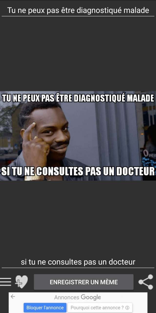 GATM - Application pour créer un mème