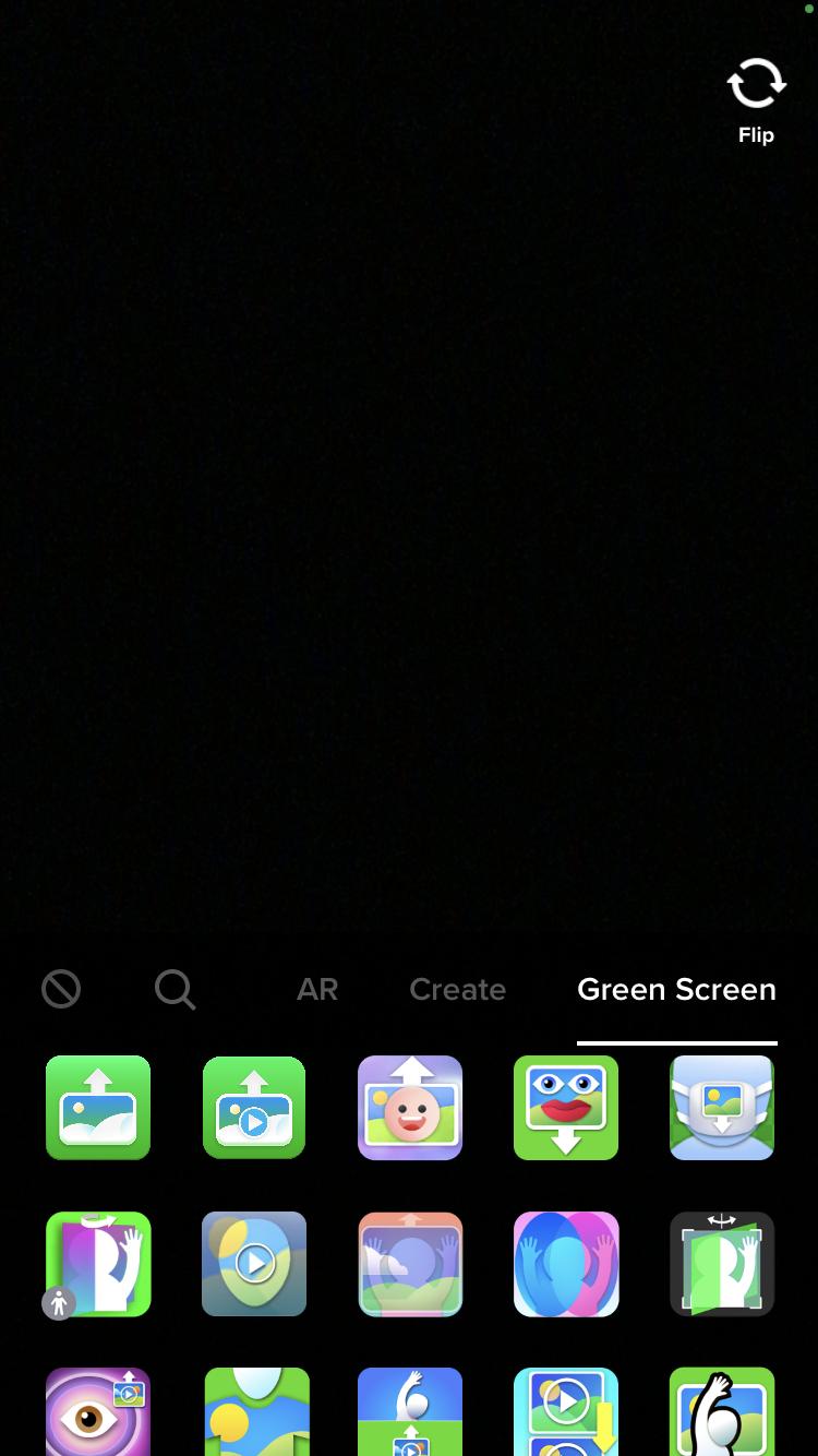 TikTok - Green Screen Effect