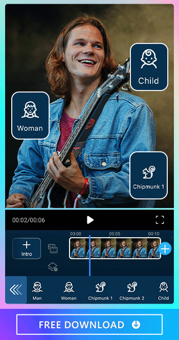 PowerDirector - Change Voice
