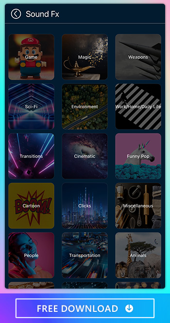 PowerDirector - Sound Effects