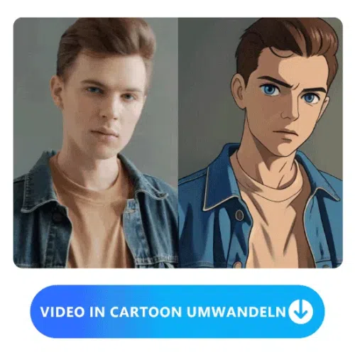 Tanzvideo mit PowerDirector in Cartoon verwandelt