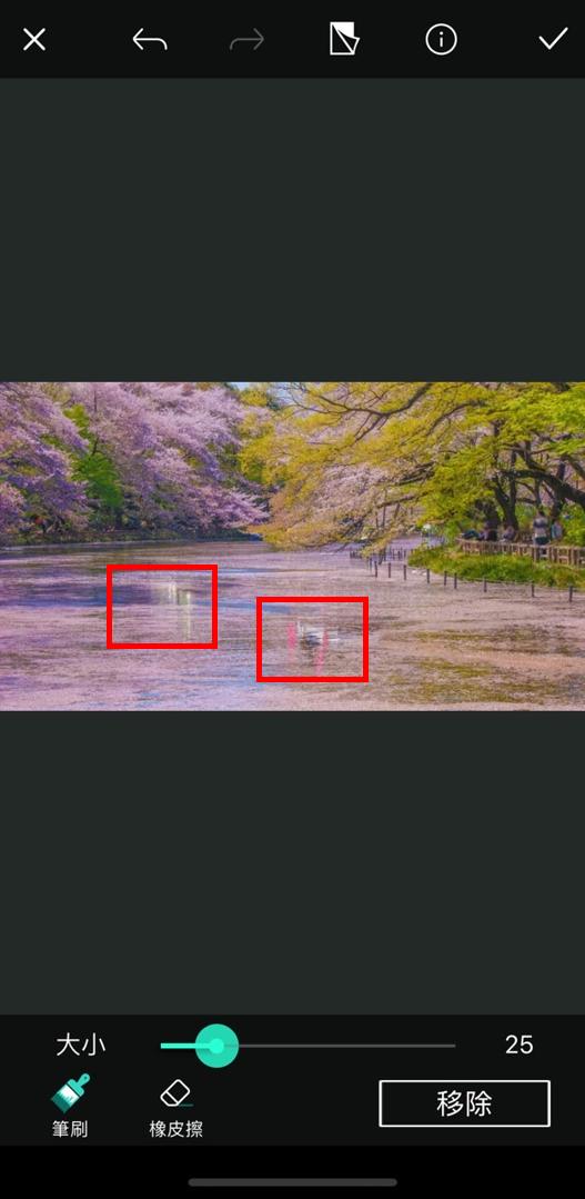 魔術橡皮擦功能去路人