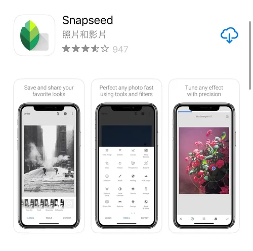 Magic Eraser 替代 App Snapseed