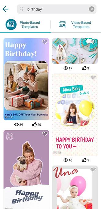 Promeo - Migliore per modelli gratuiti video-fotografici di compleanno