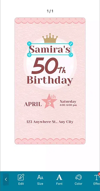 Promeo - Modifica il testo