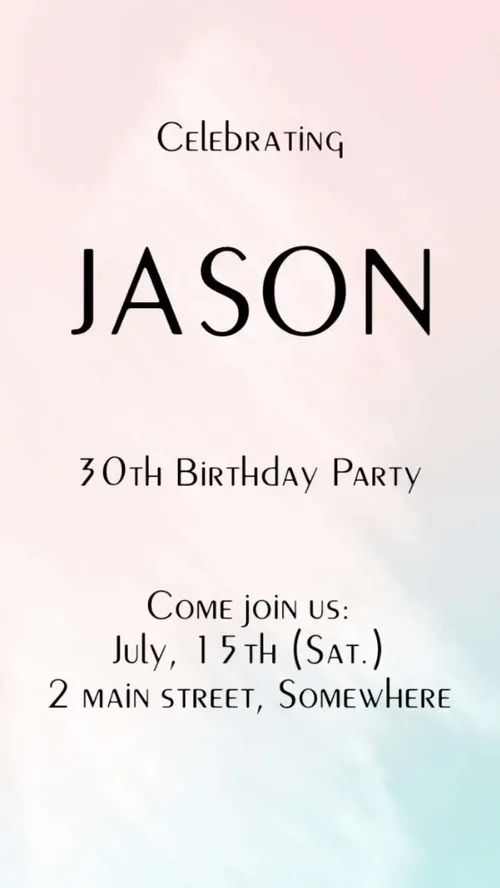 Migliaia di Modelli per Compleanno