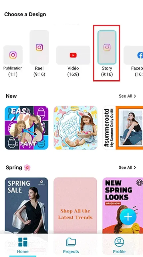 Promeo - Scegli un modello