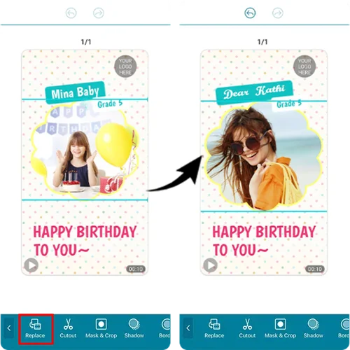 Promeo - Sostituisci l'immagine