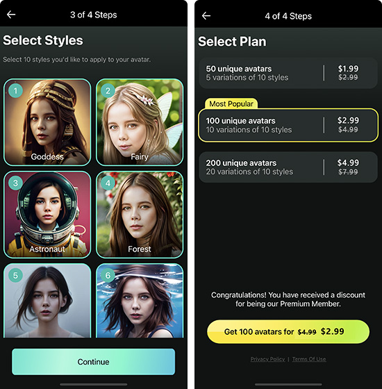 PhotoDirector App - Create Your Own Custom AI Avatar