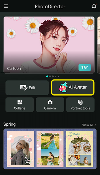 PhotoDirector App - Create Your Own Custom AI Avatar