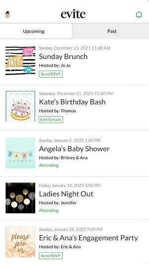 Evite — Party Invitations