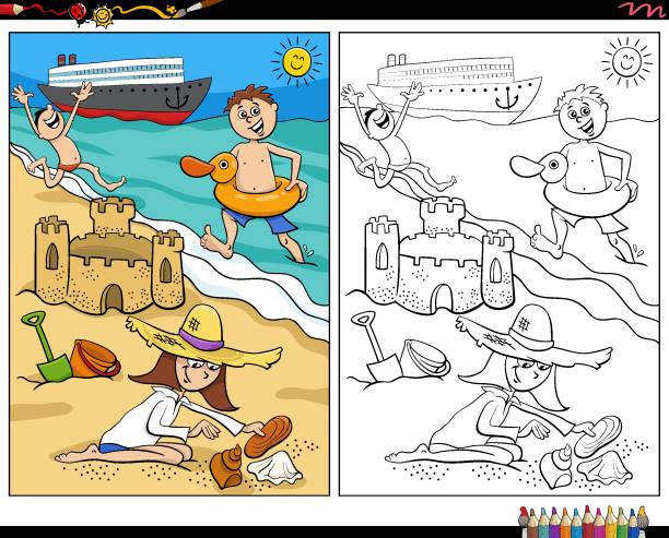 Summer Coloring Pages