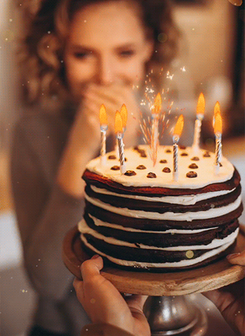PhotoDirector App - Birthday GIF Maker