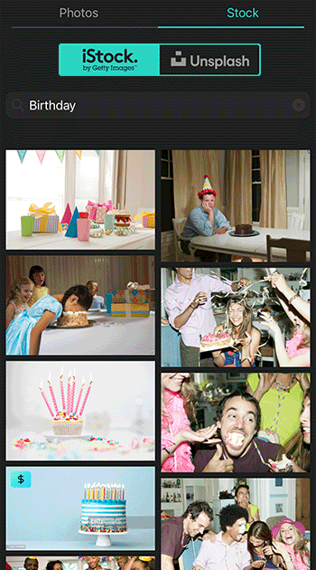 PhotoDirector App - Birthday GIF Maker