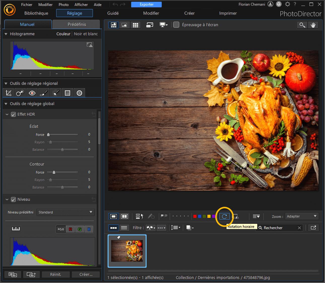 PhotoDirector - Photo Preview