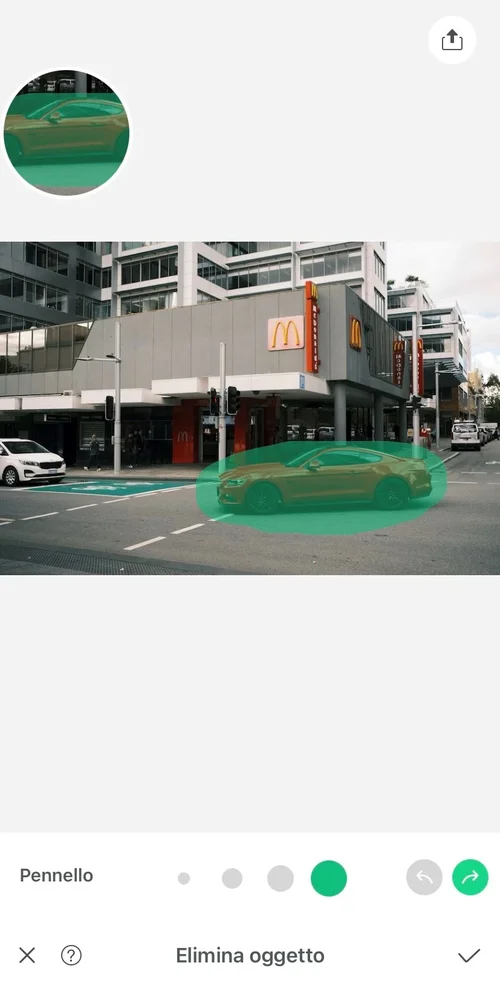 Retouch - Per salvare le immagini in 4K