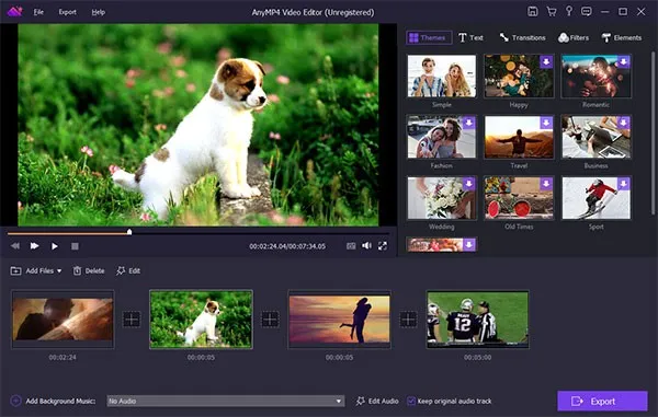 VivaVideo Interface