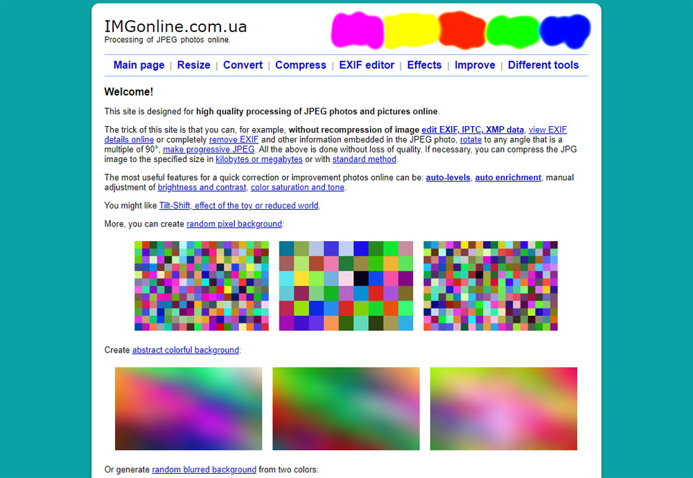 IMGonline.com.ua Interface