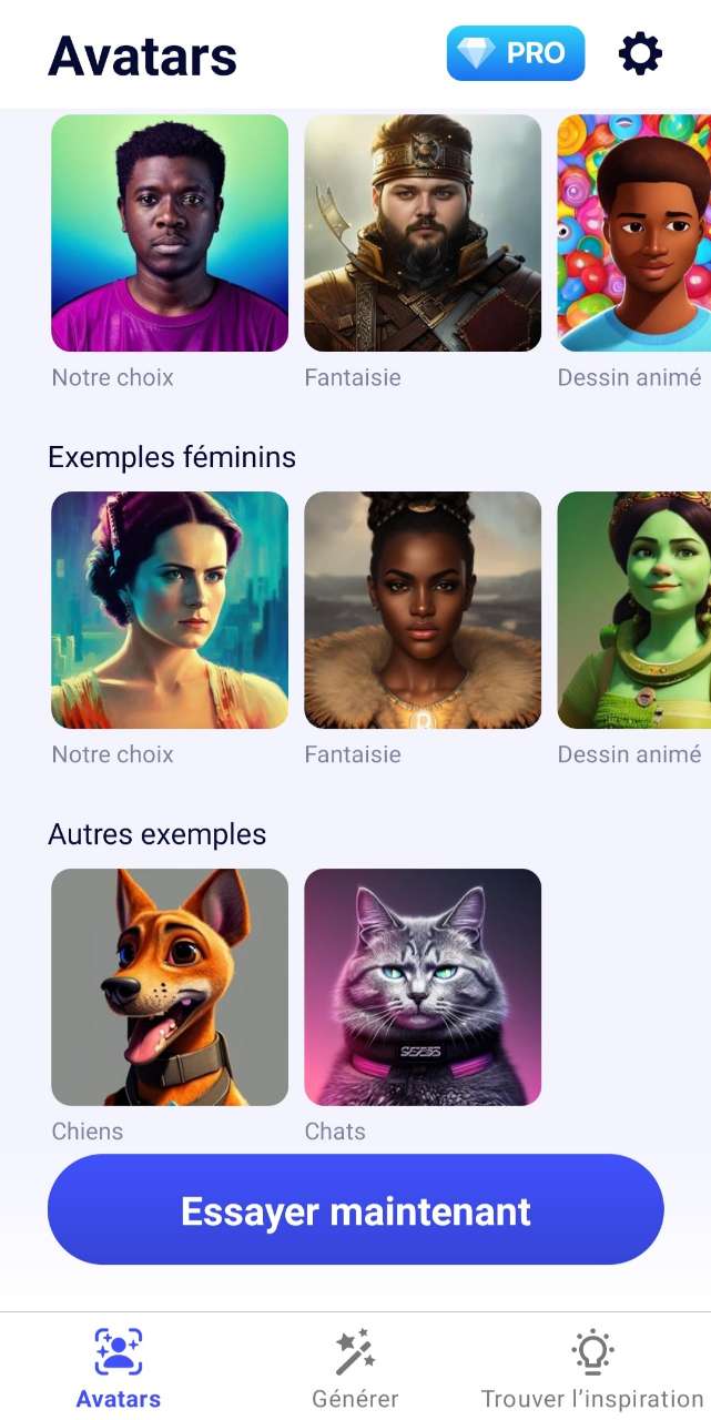Arta - Créer un avatar de vos animaux de compagnie