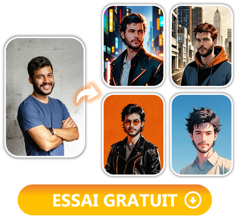 PhotoDirector - Meilleure application pour créer un avatar avec l'IA